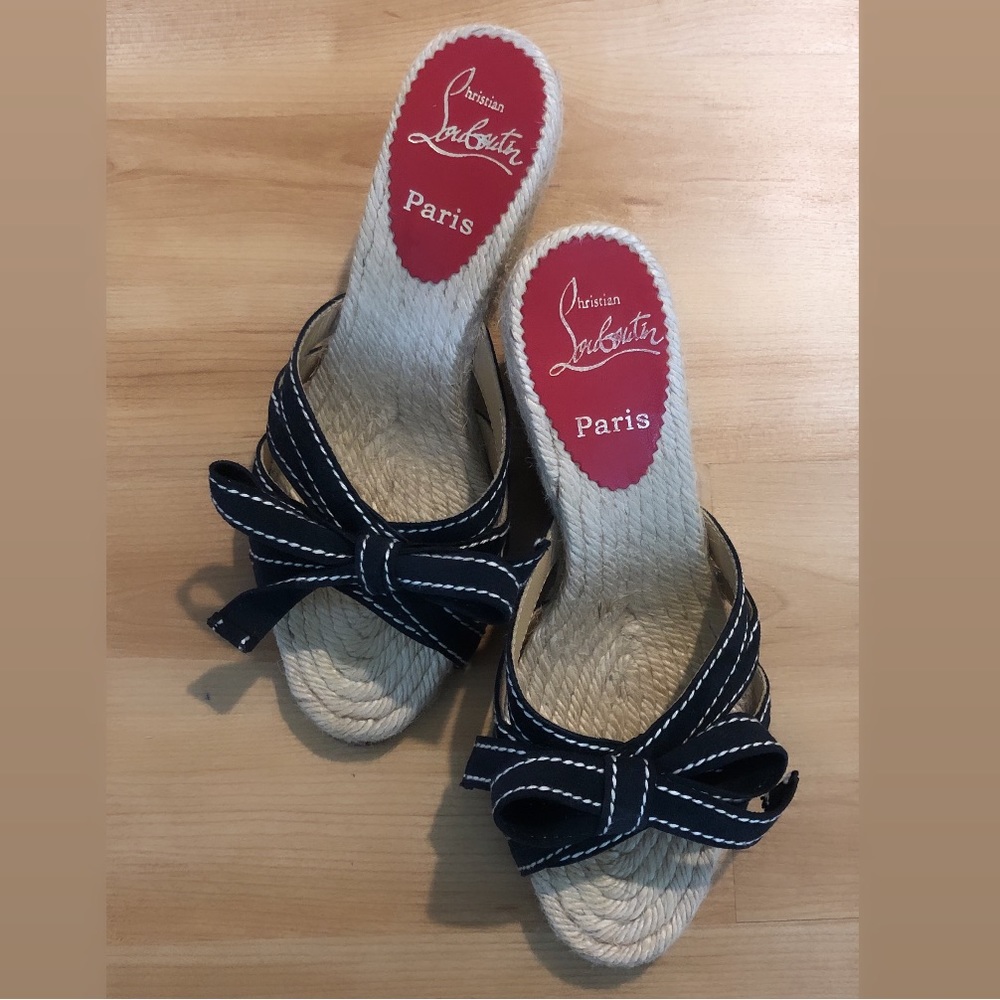 Christian Louboutin Wedge Sandals